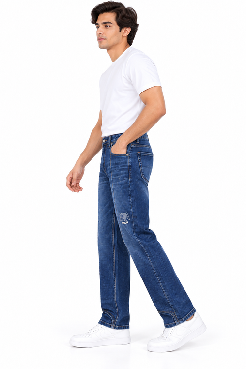 3 PLAY  -  Casual Denim Mom-Fit Jeans