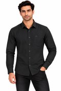 RED & WHITE Plain Casual Shirts