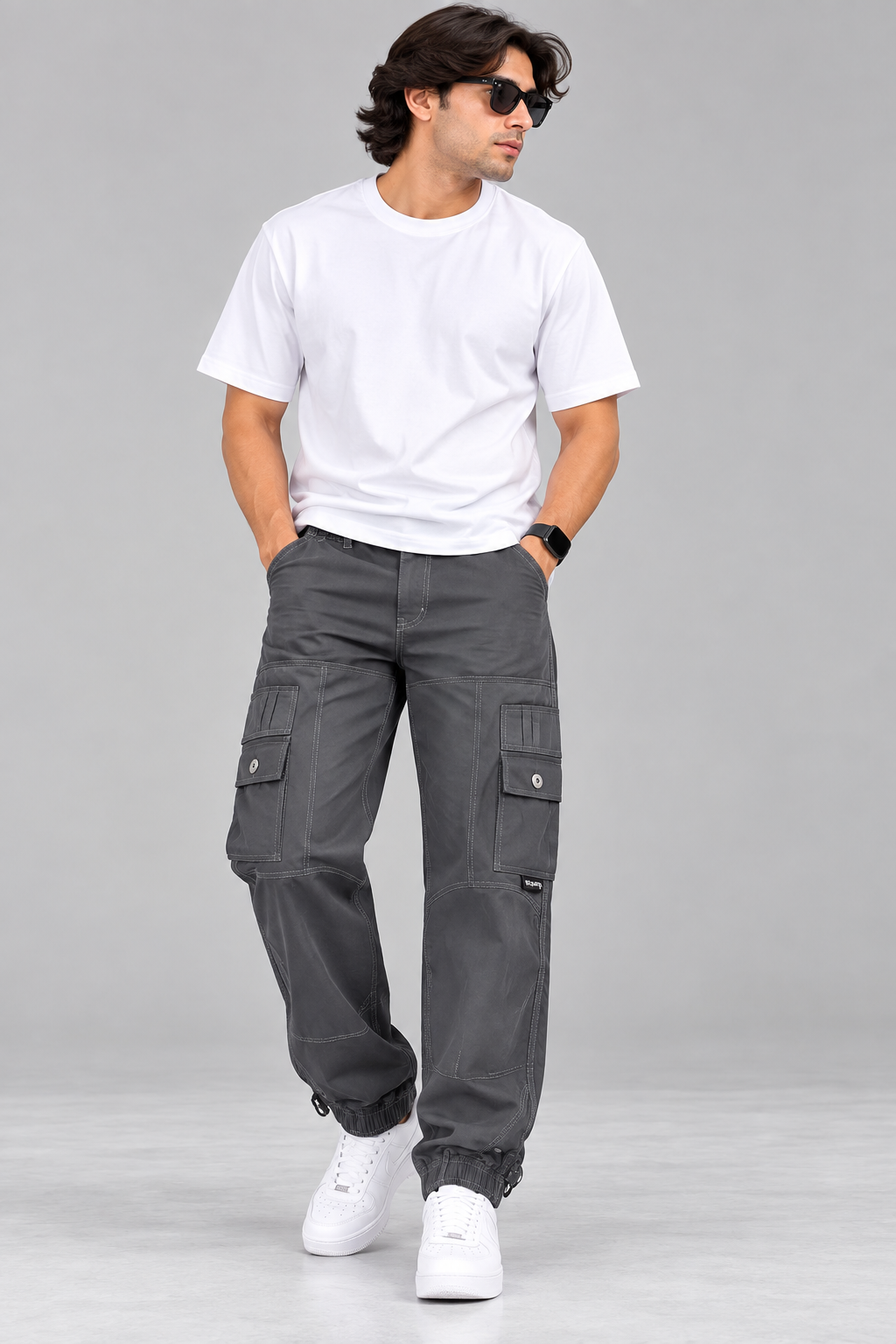 ESCURVY - Men Regular-Fit Cargo Pants