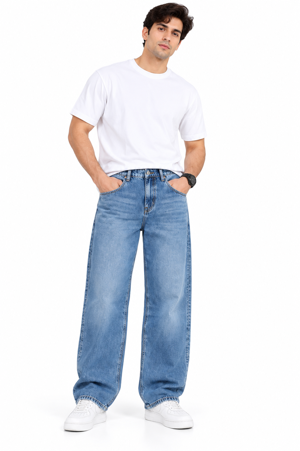KAVIS - Baggy fit Jeans