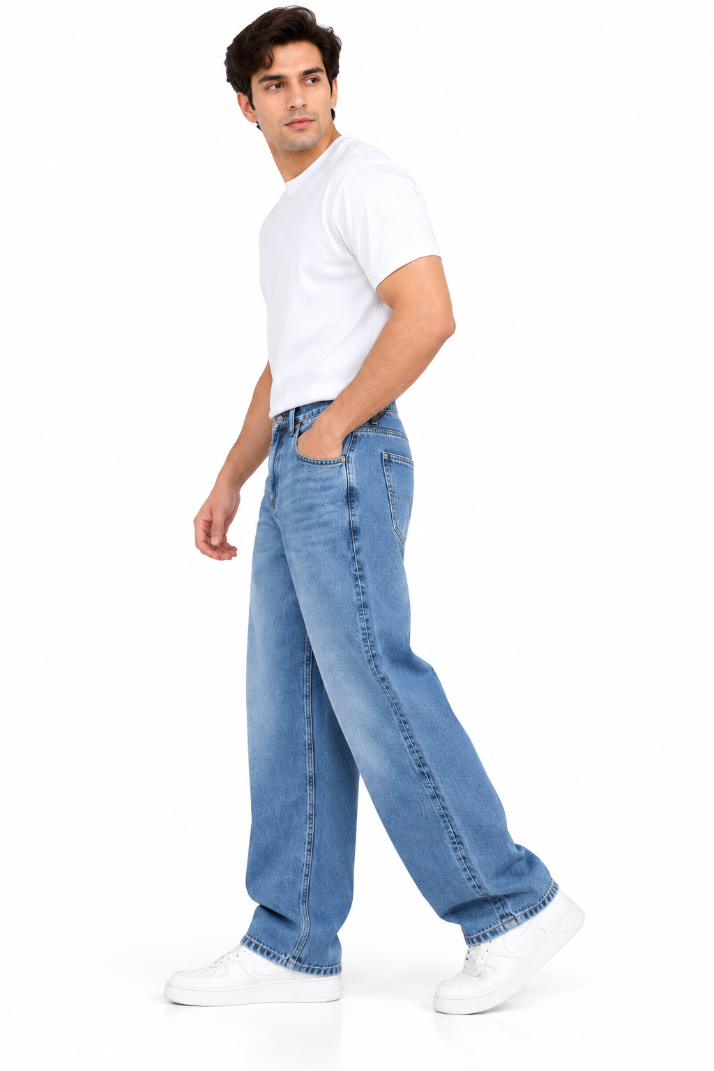 KAVIS - Baggy fit Jeans