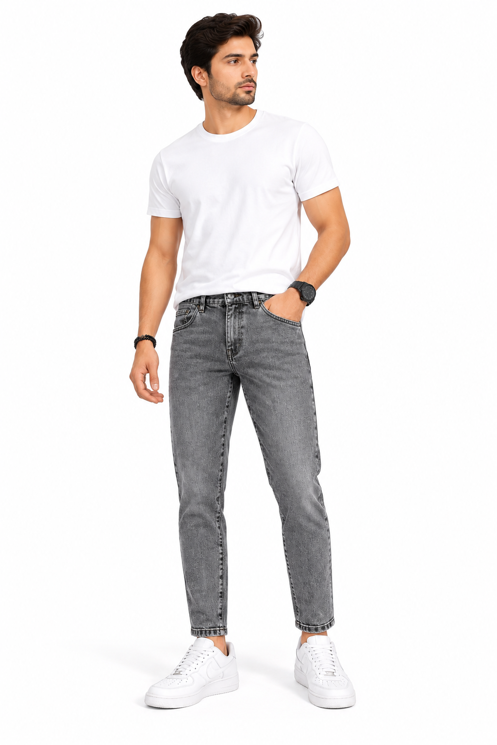 3PLAY - Ankle-Fit Denim Jeans