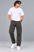 ESCURVY - Men Regular-Fit Cargo Pants