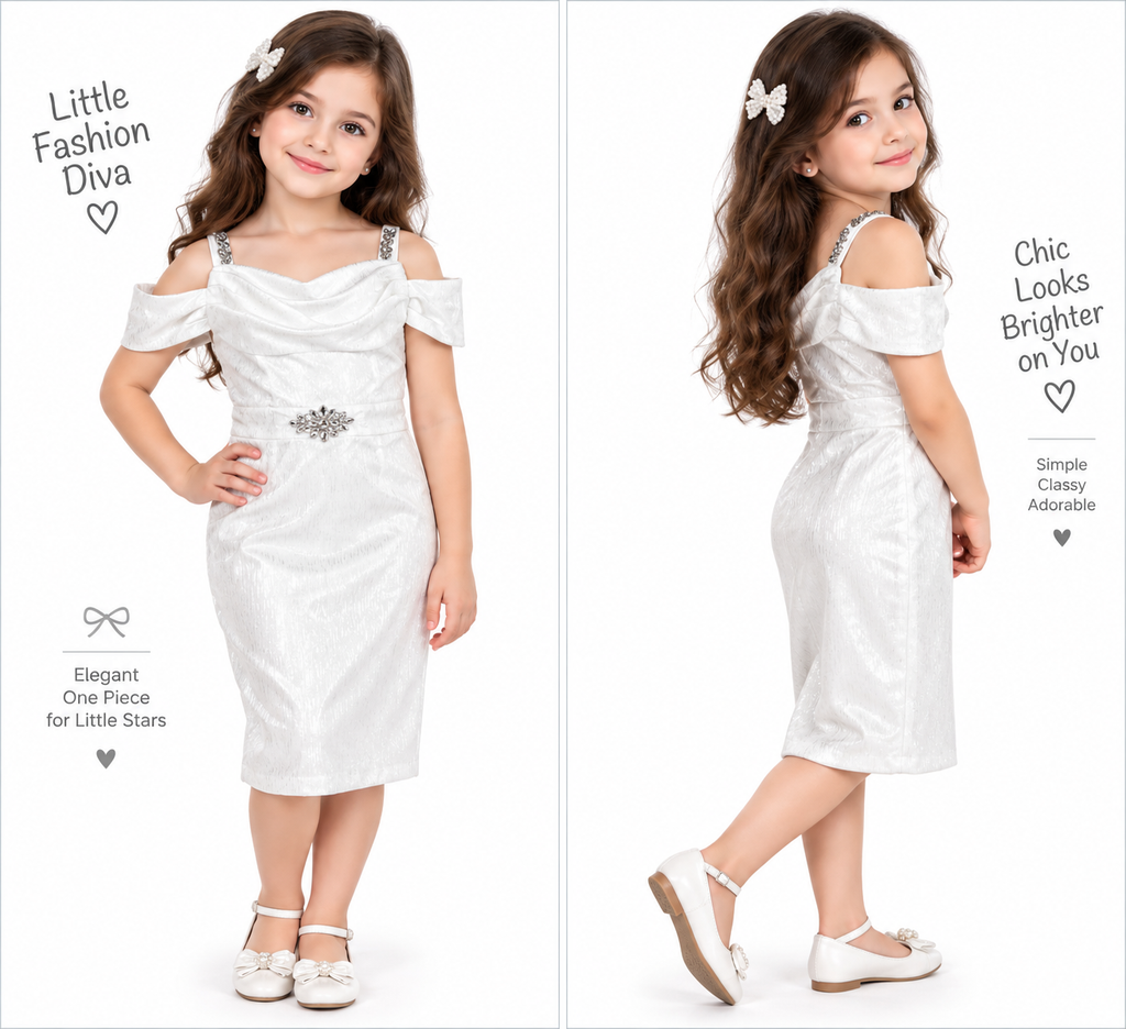 🎀 Little White Royale one pcs
