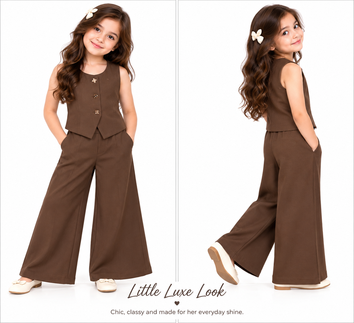 Chocolate Charm Co-Ord Set 🤎