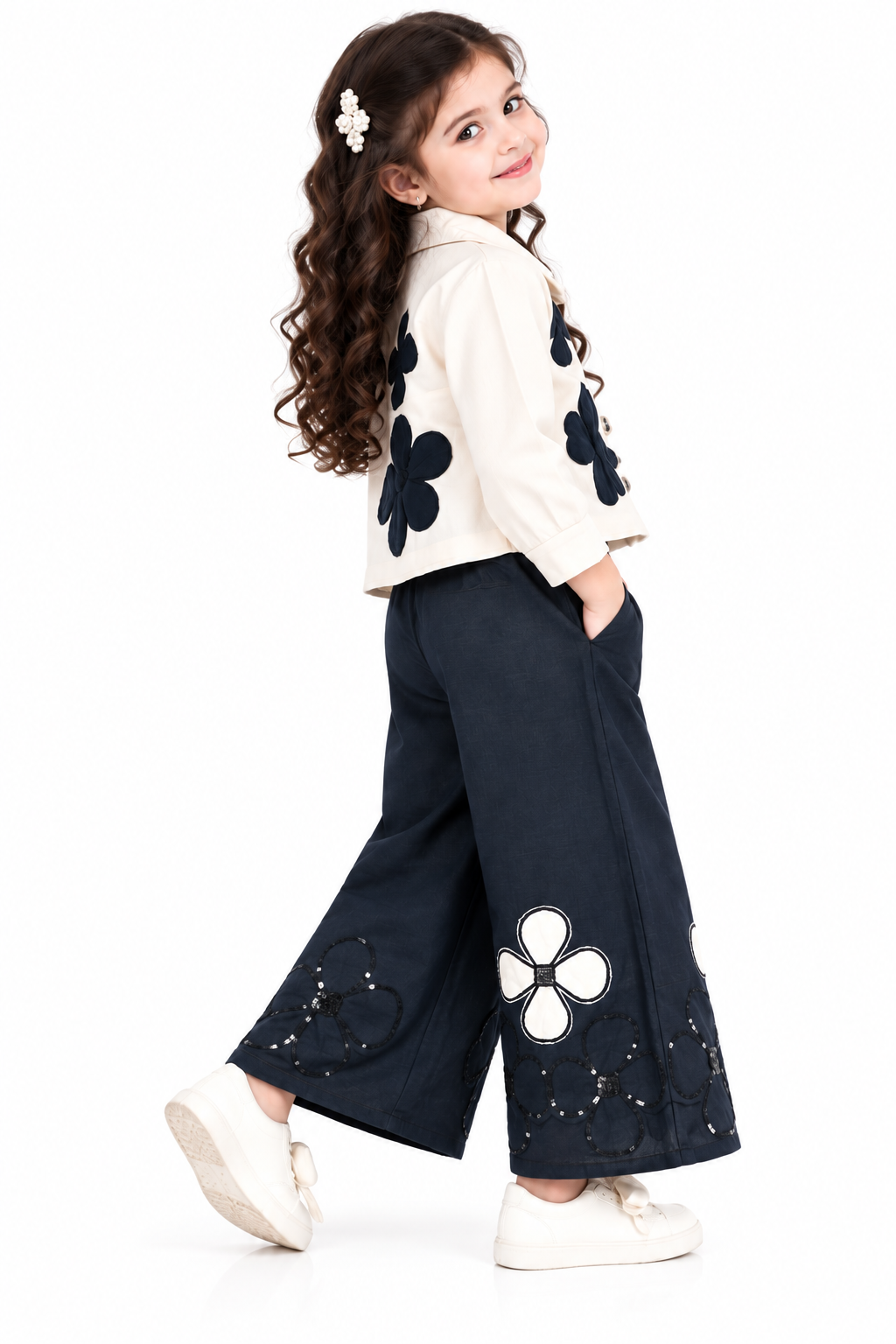 🌸 Midnight Bloom Chic Set