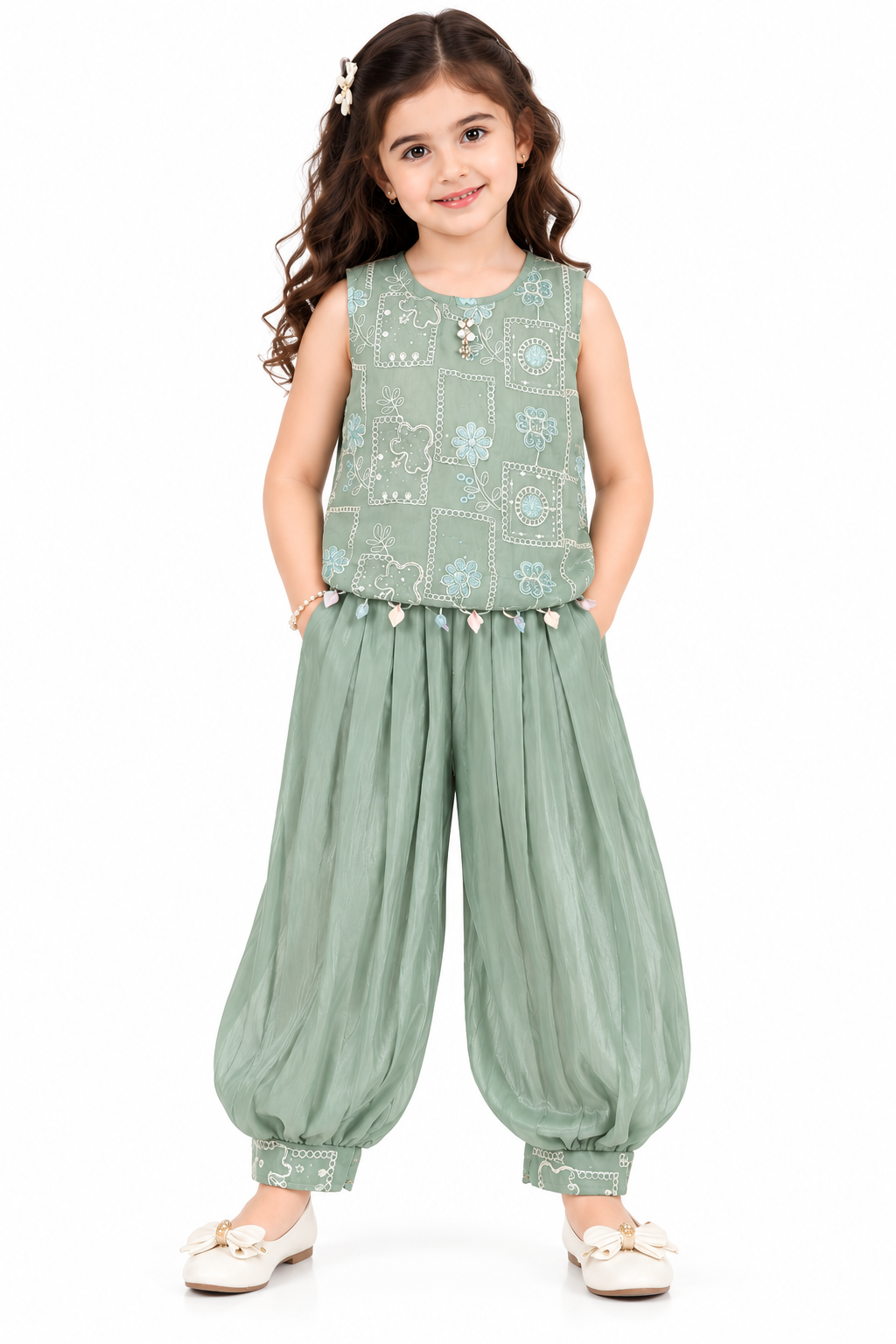 🌿 Mint Meadow Blossom Set