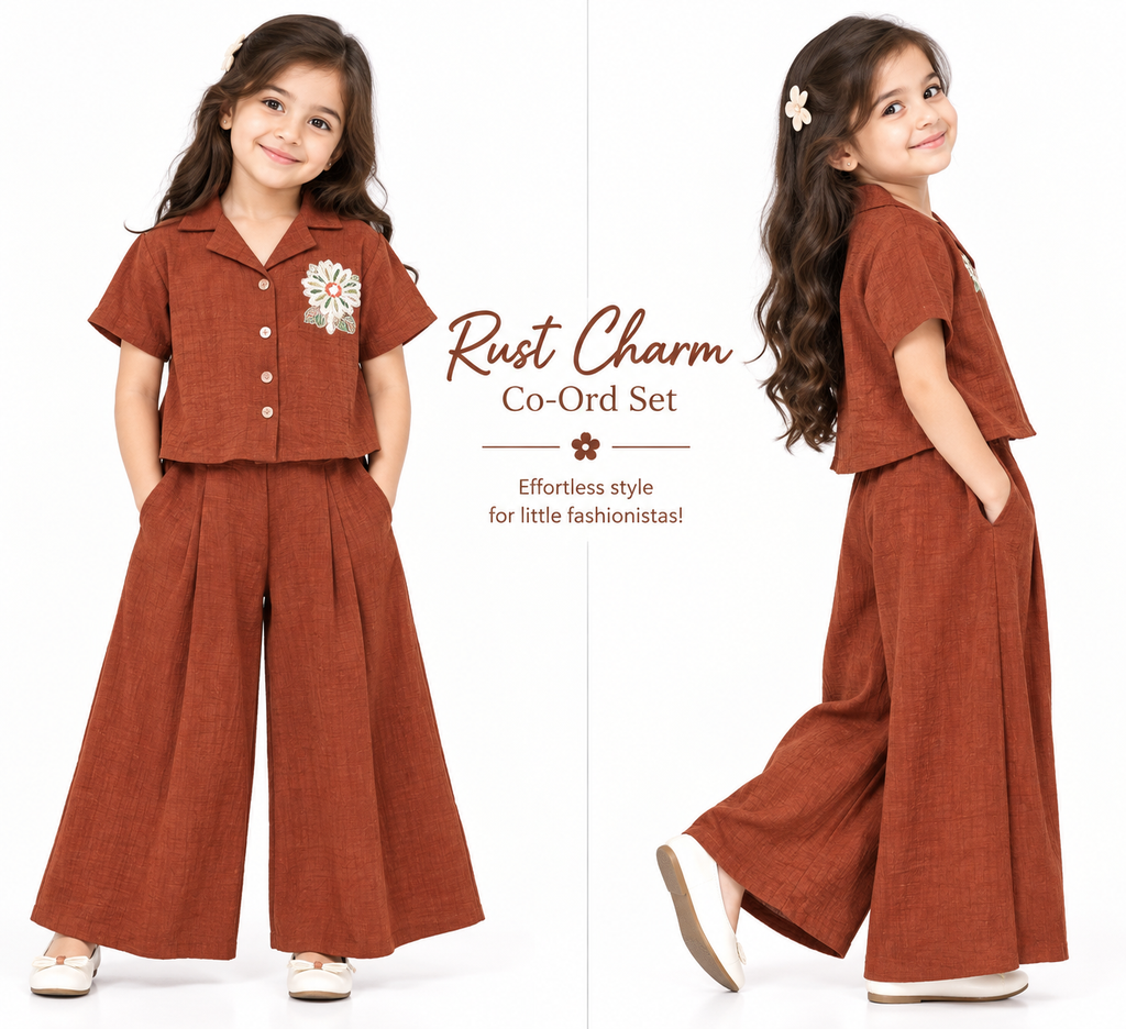 🤎 Rust Bloom Co-Ord Set
