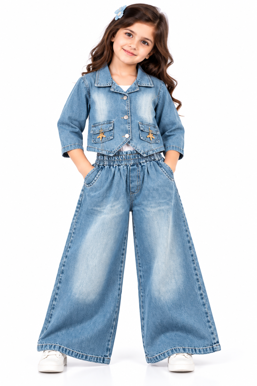 💙 Denim Dream Girl Co-Ord Set
