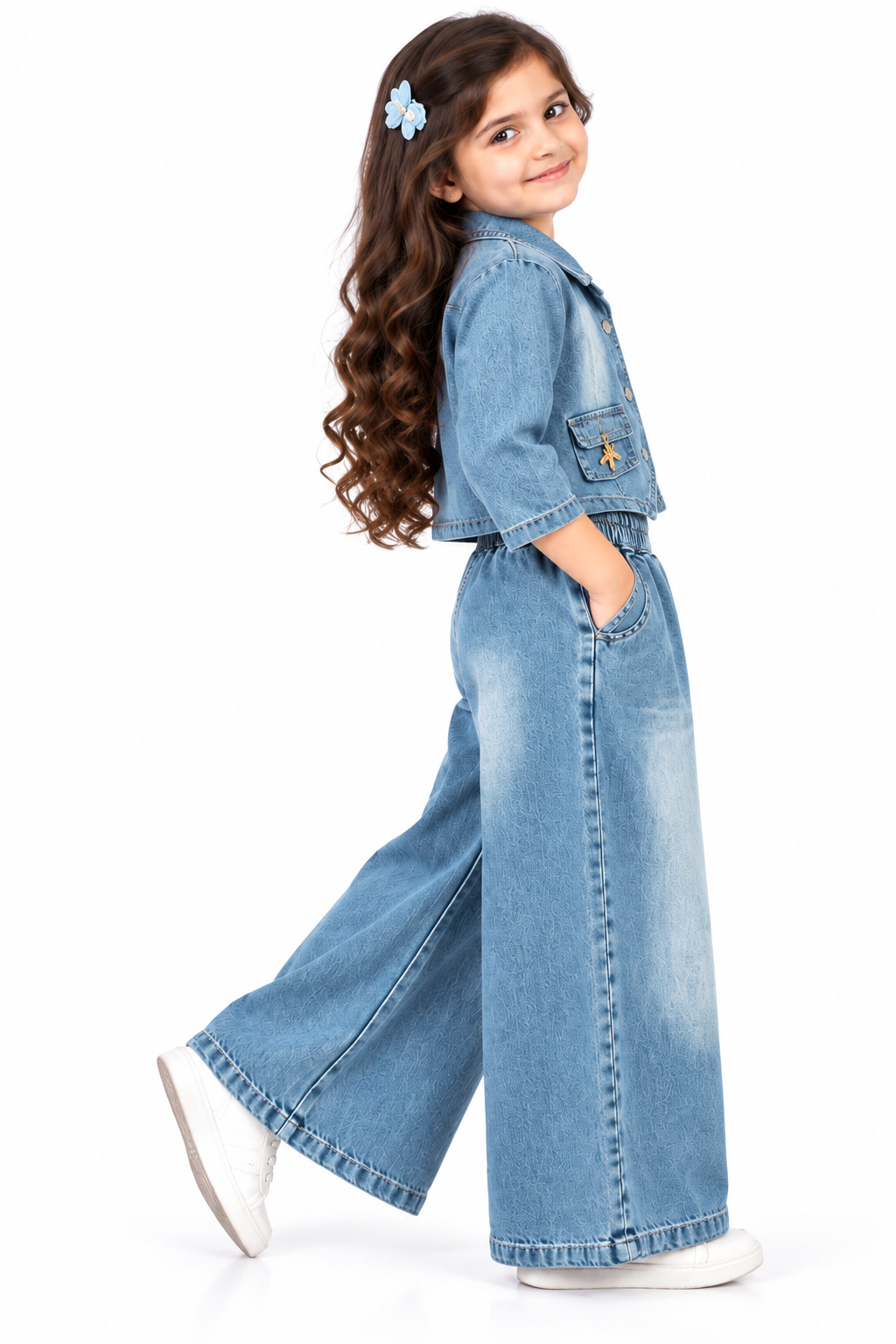 💙 Denim Dream Girl Co-Ord Set