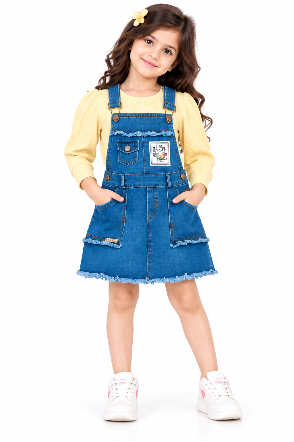 💛💙 Sunny Denim Blossom Set