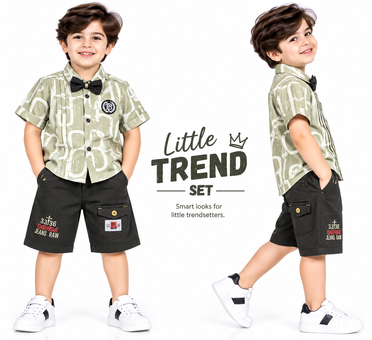 Little Urban Boss Set 💚🖤