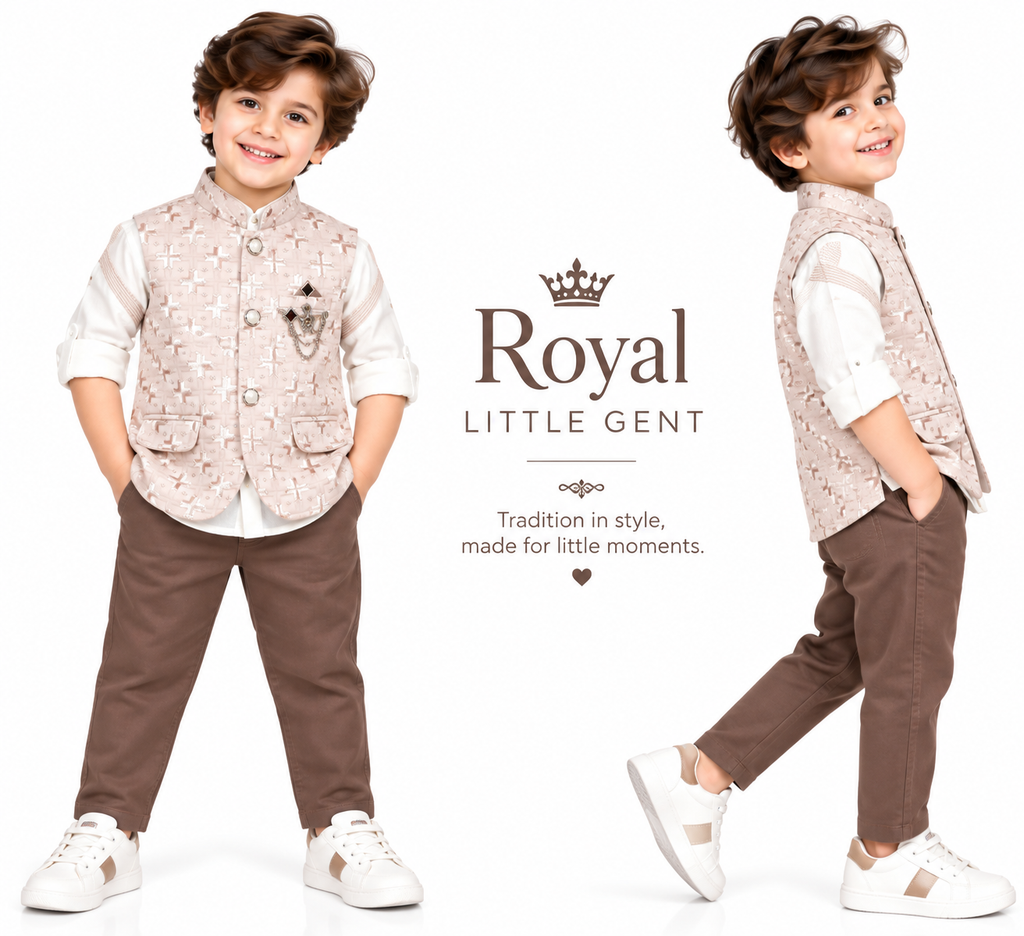 Royal Little Gent Set ✨🤎