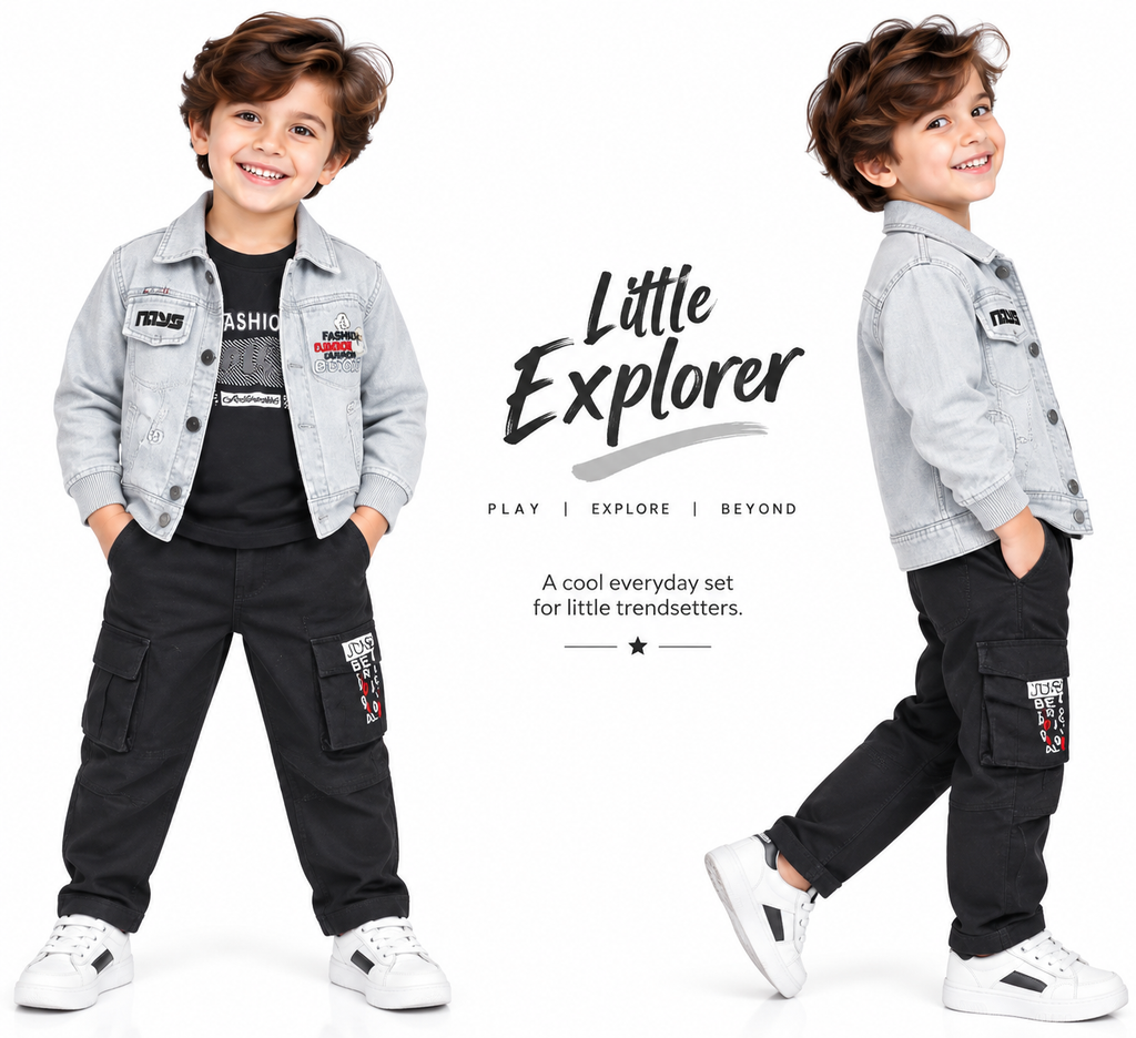 Urban Explorer Jacket Set 🖤✨