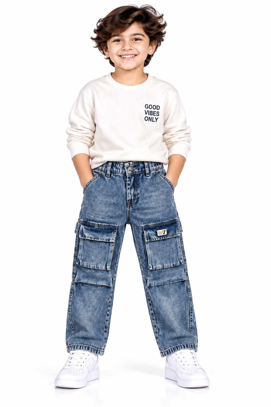 Urban Cargo Jeans 🩵✨