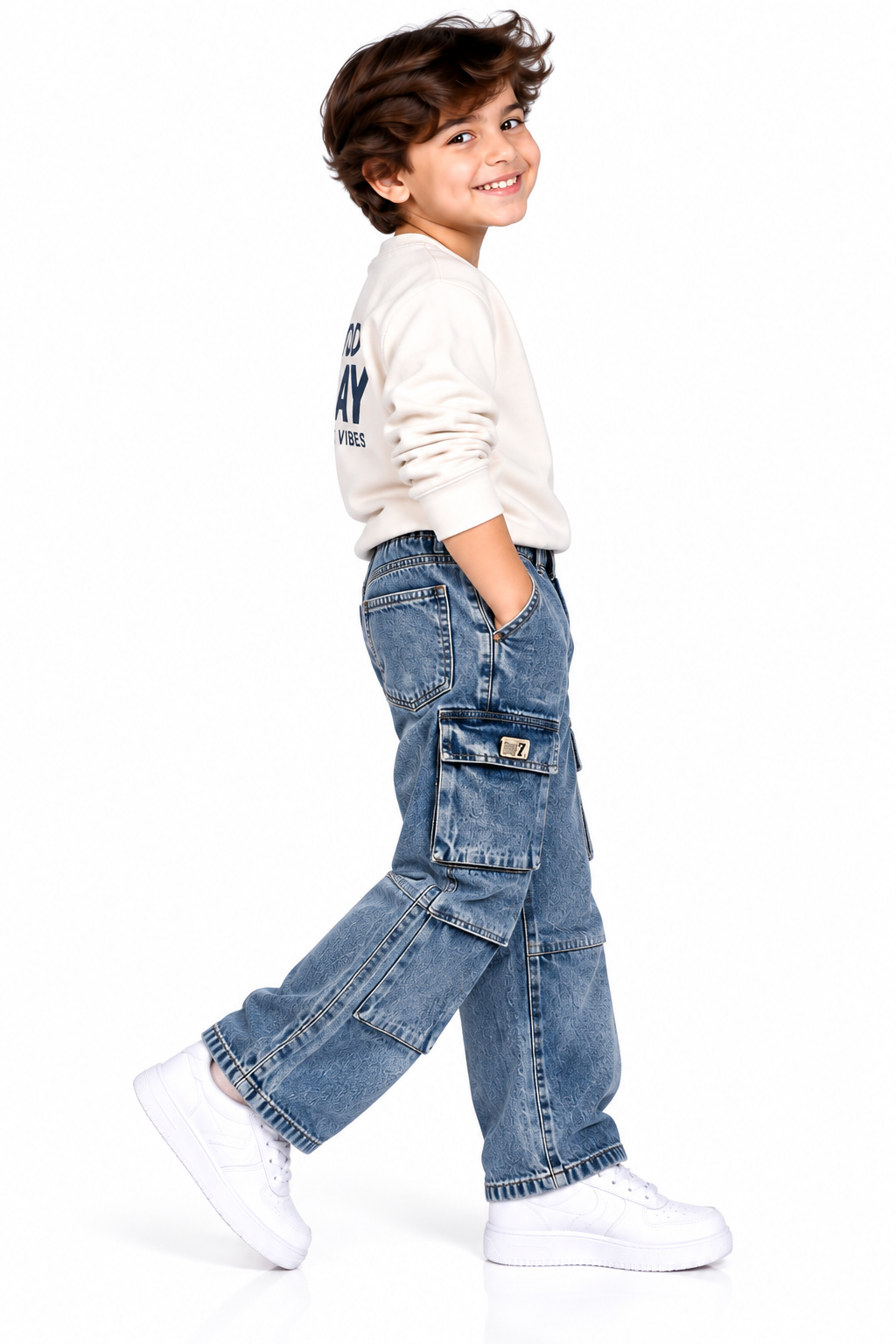 Urban Cargo Jeans 🩵✨
