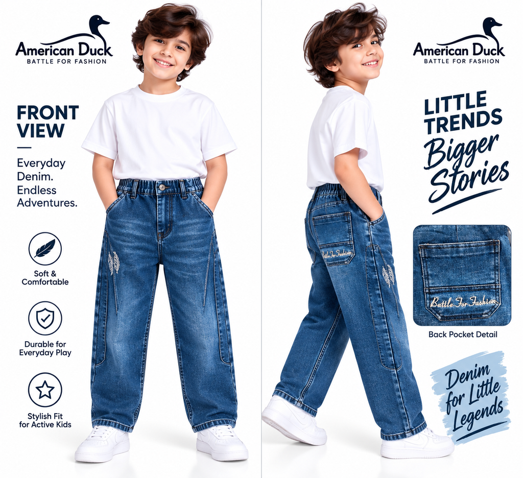 Blue Street Cargo Jeans