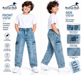 Sky Cargo Denim