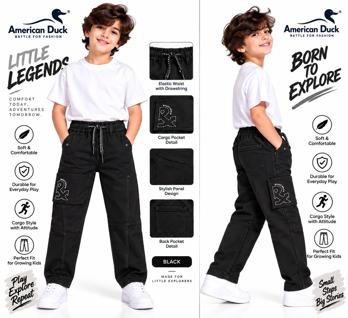 Little Beast Cargo Jeans