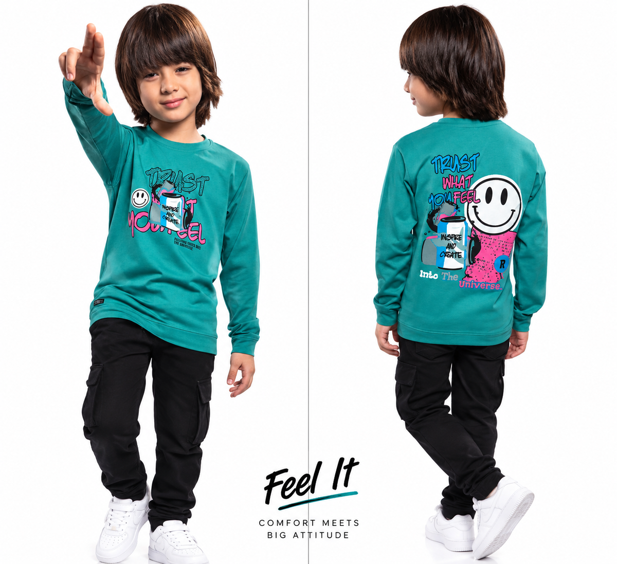 Urban Vibe Full-Sleeve Tee