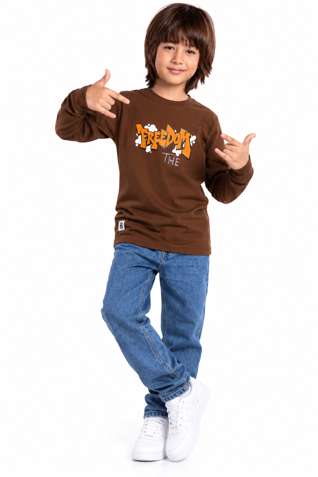 Freedom Ride Graphic Full-Sleeve Tee