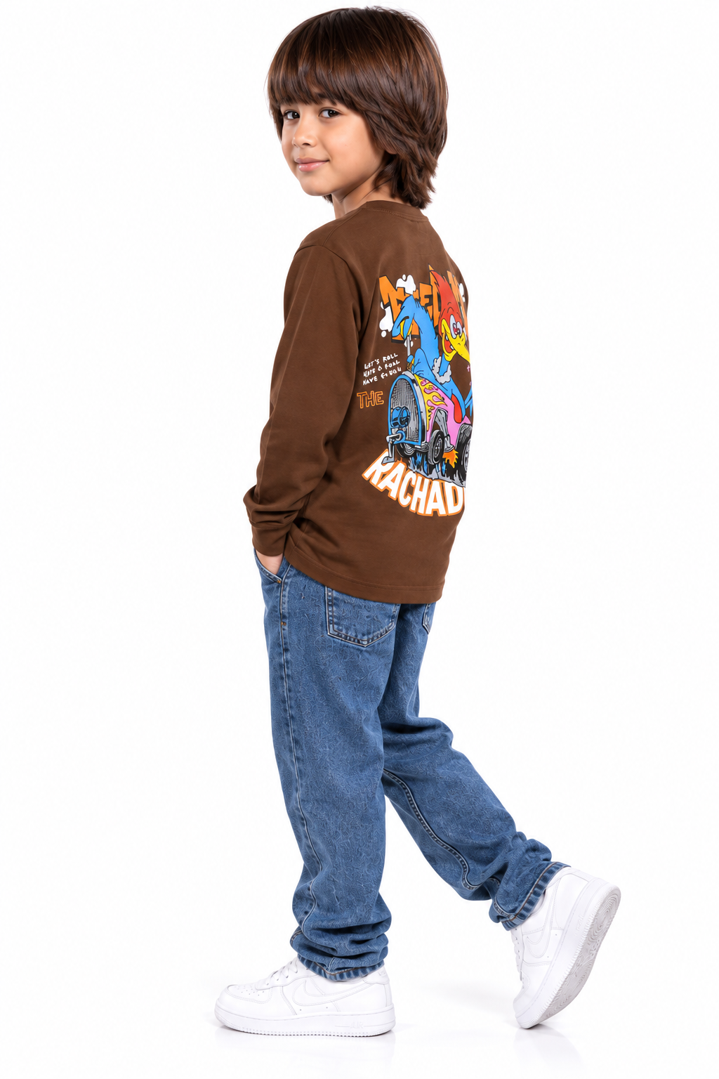Freedom Ride Graphic Full-Sleeve Tee