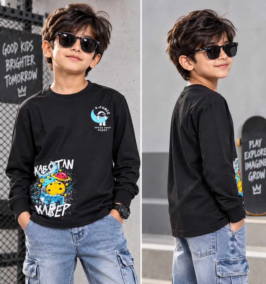 Cosmic Explorer Kids Tee