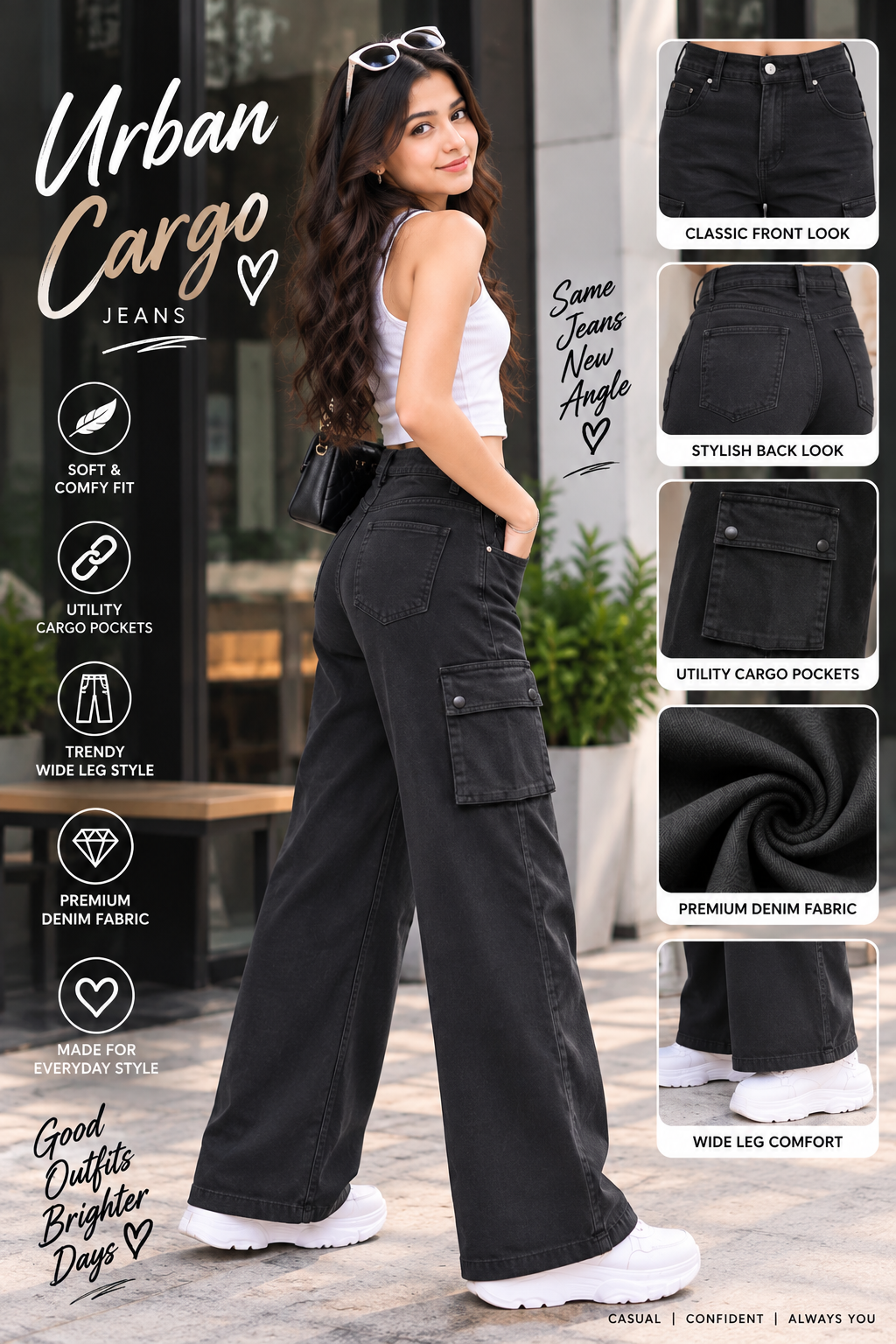 Urban Cargo Flex Jeans