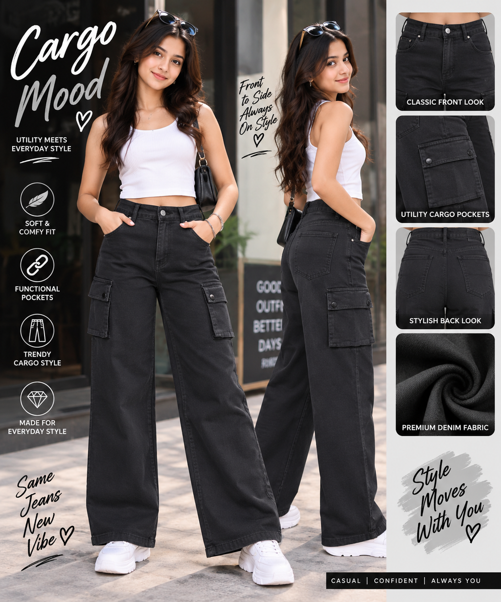Urban Cargo Flex Jeans