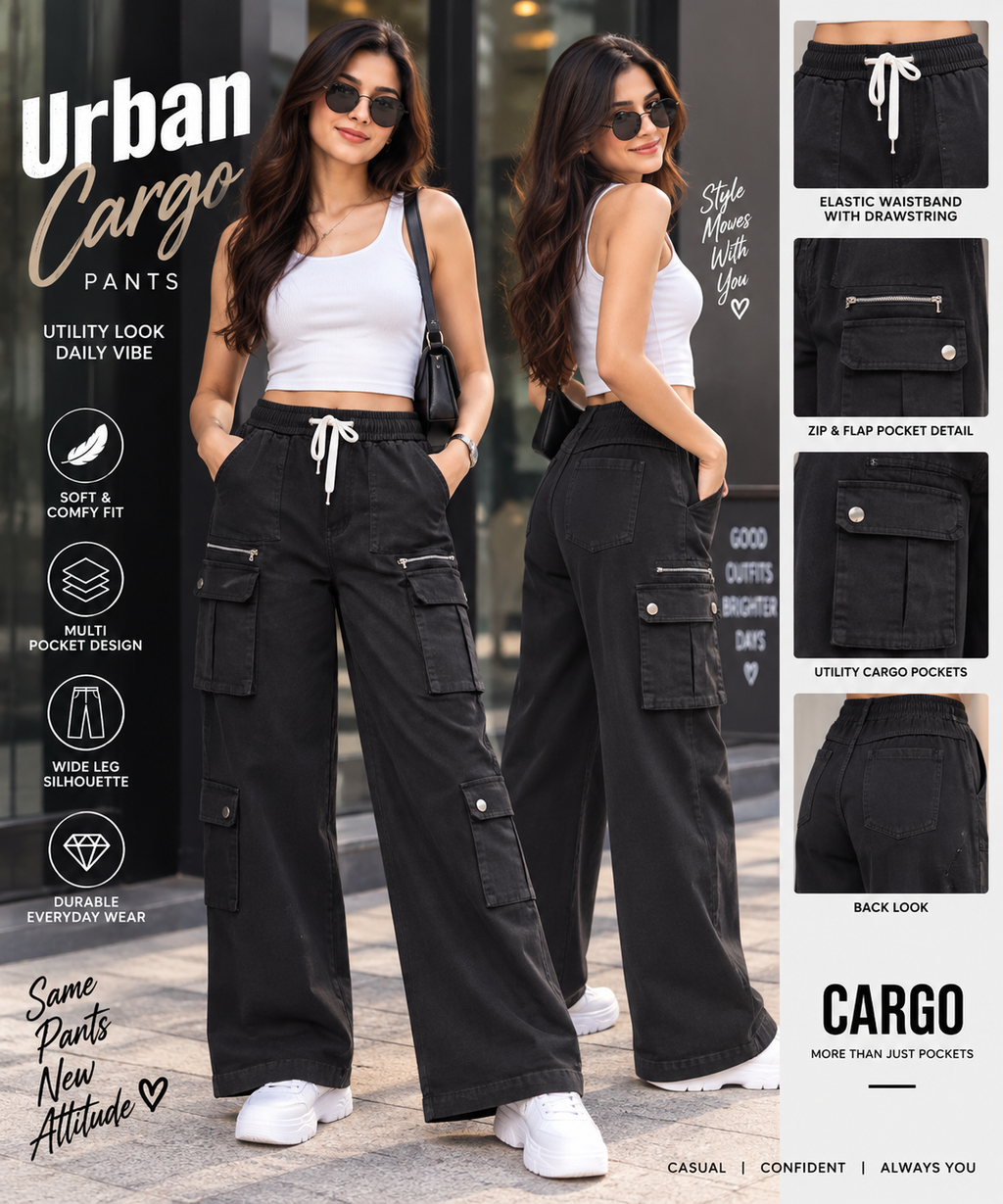 Urban Cargo Flex Jeans