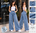 Urban Blue Wide-Leg Jeans