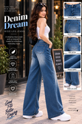 Denim Dream Wide-Leg Jeans