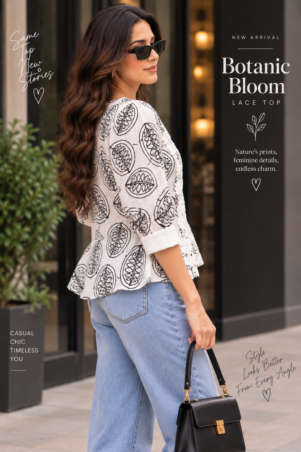 Botanic Bloom Lace Top