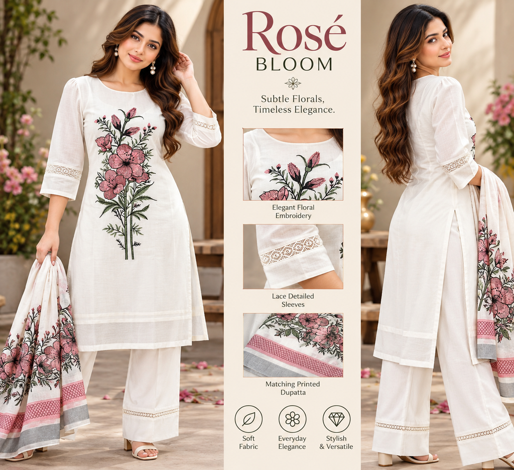 Meadow Bloom Kurti Set