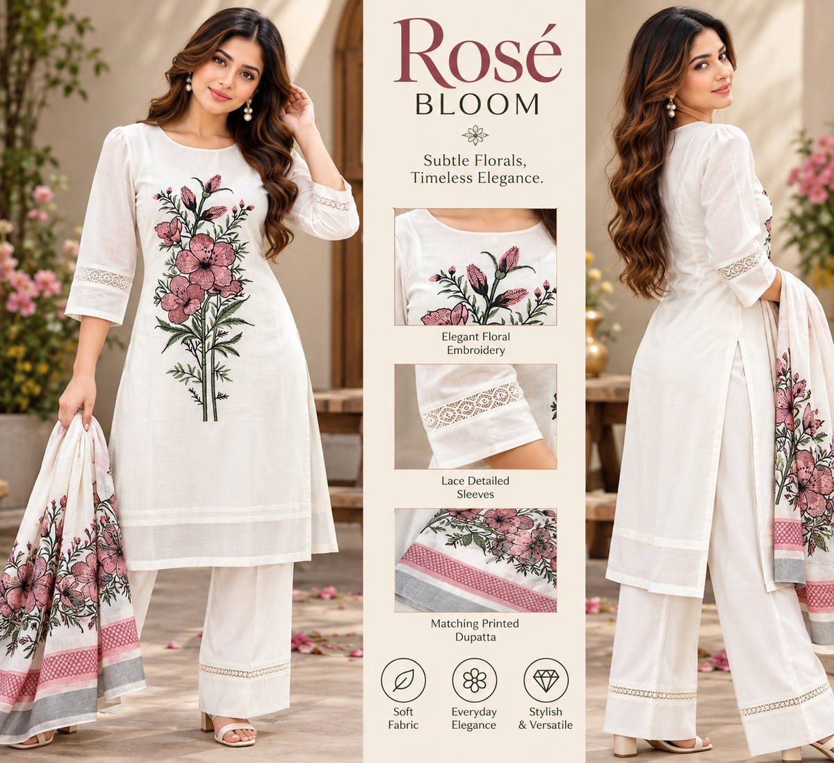 Meadow Bloom Kurti Set