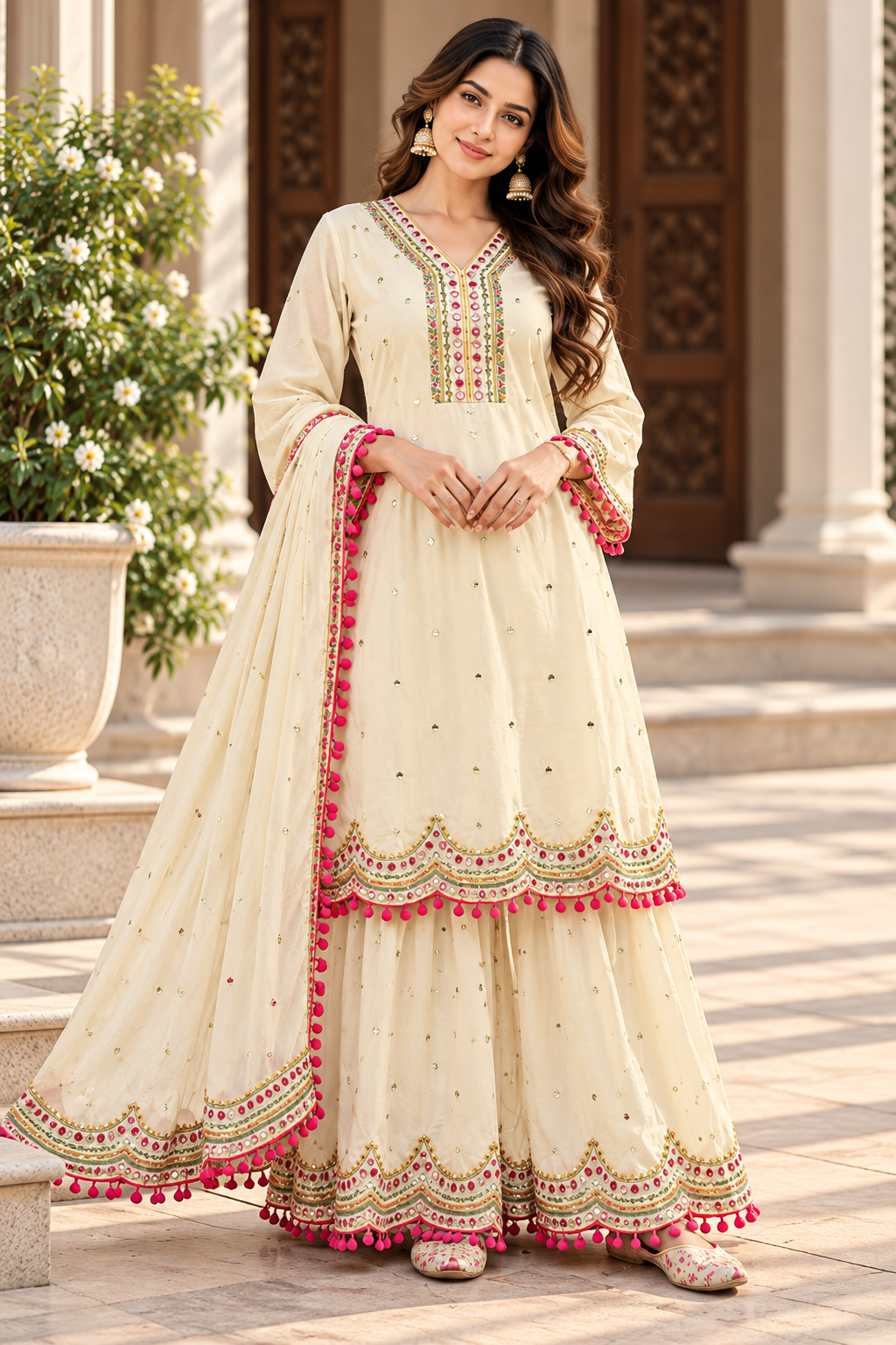 Ivory Blossom Royale