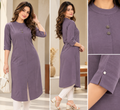 Serene Slate Single Kurti