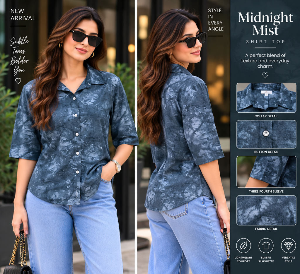 Mist Marbled Shirt