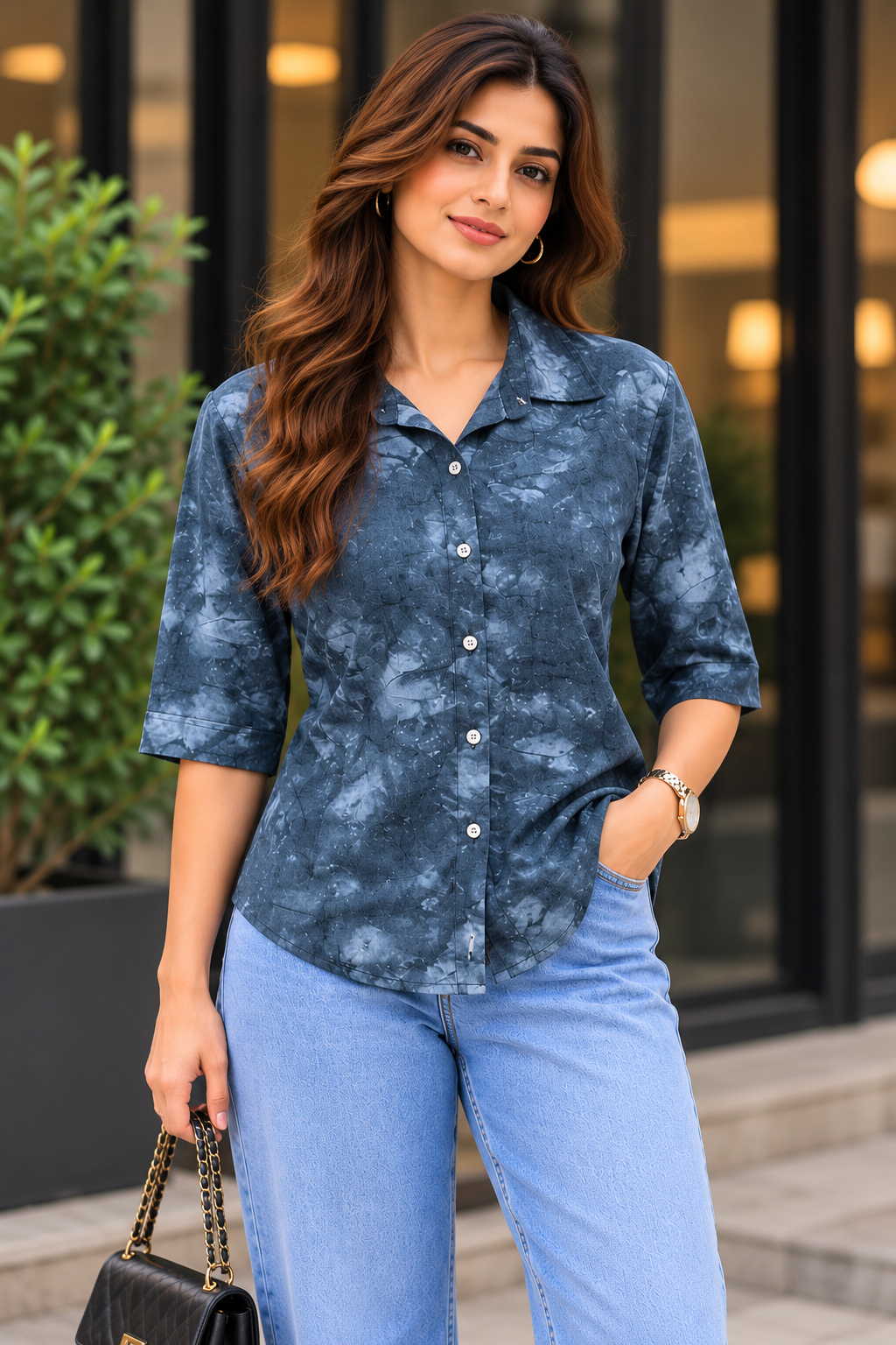 Mist Marbled Shirt