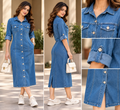 Denim Daydream Midi Dress