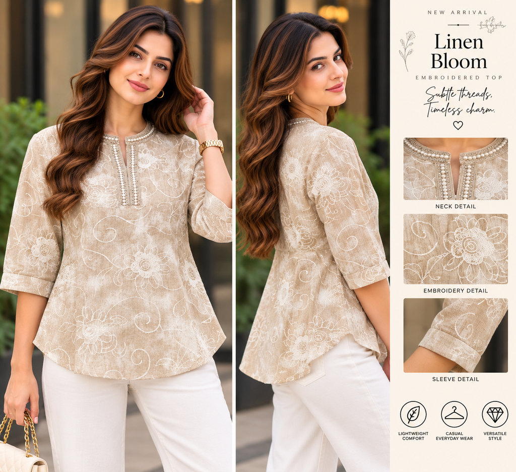 Bloom Embroidered Top