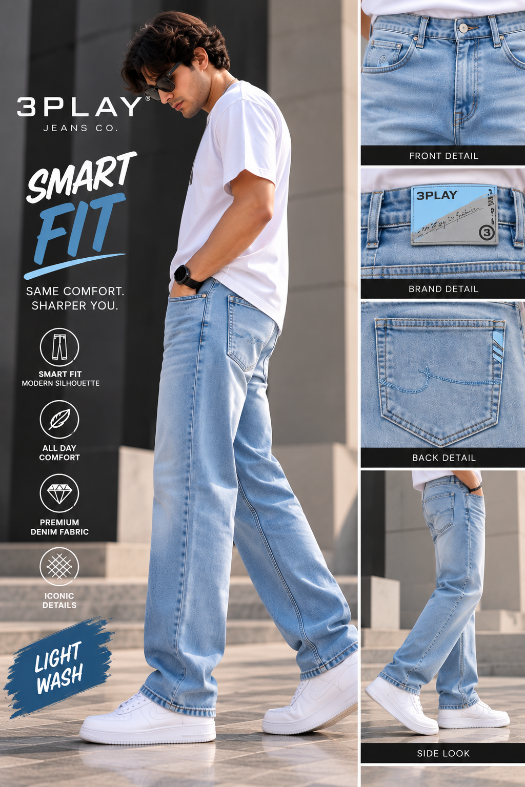 3PLAY Urban Drift-Smart fit
