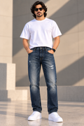 ROOKIES — Midnight Ease Lenon-fit Jeans