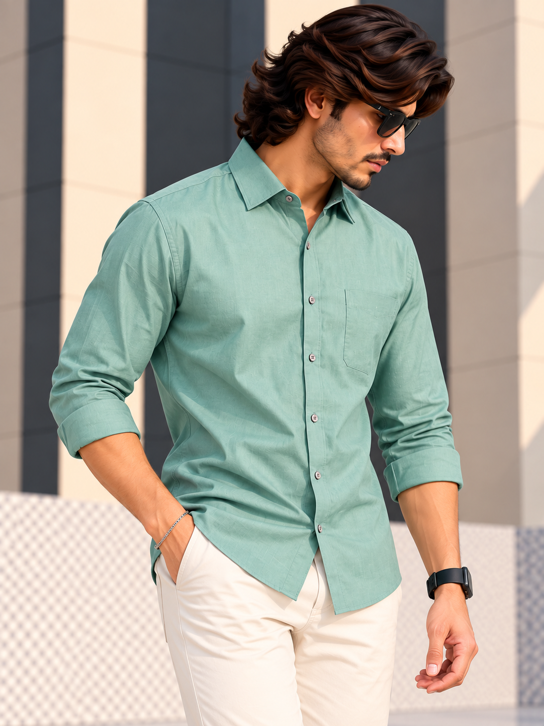 LAWMANpg3 – Urban Luxe Utility Shirt