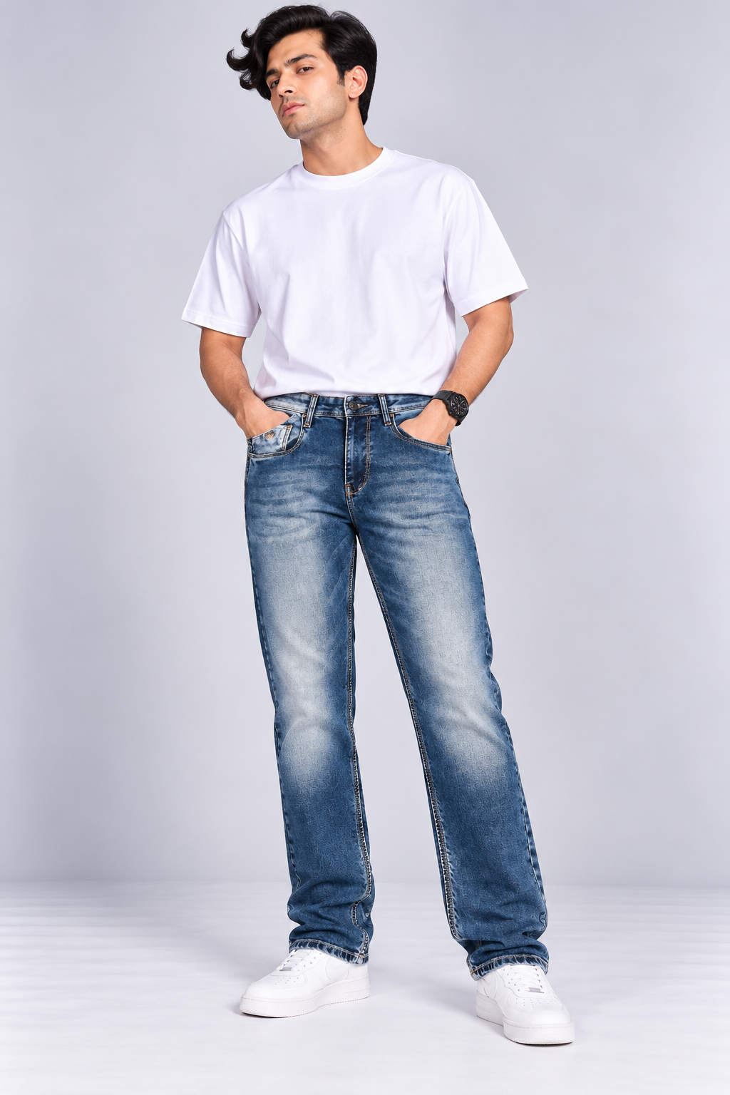 NOSTRUM — Blue Horizon Denim Jeans