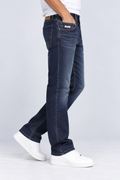 Blue Denim Wash Ankle-fit Jeans