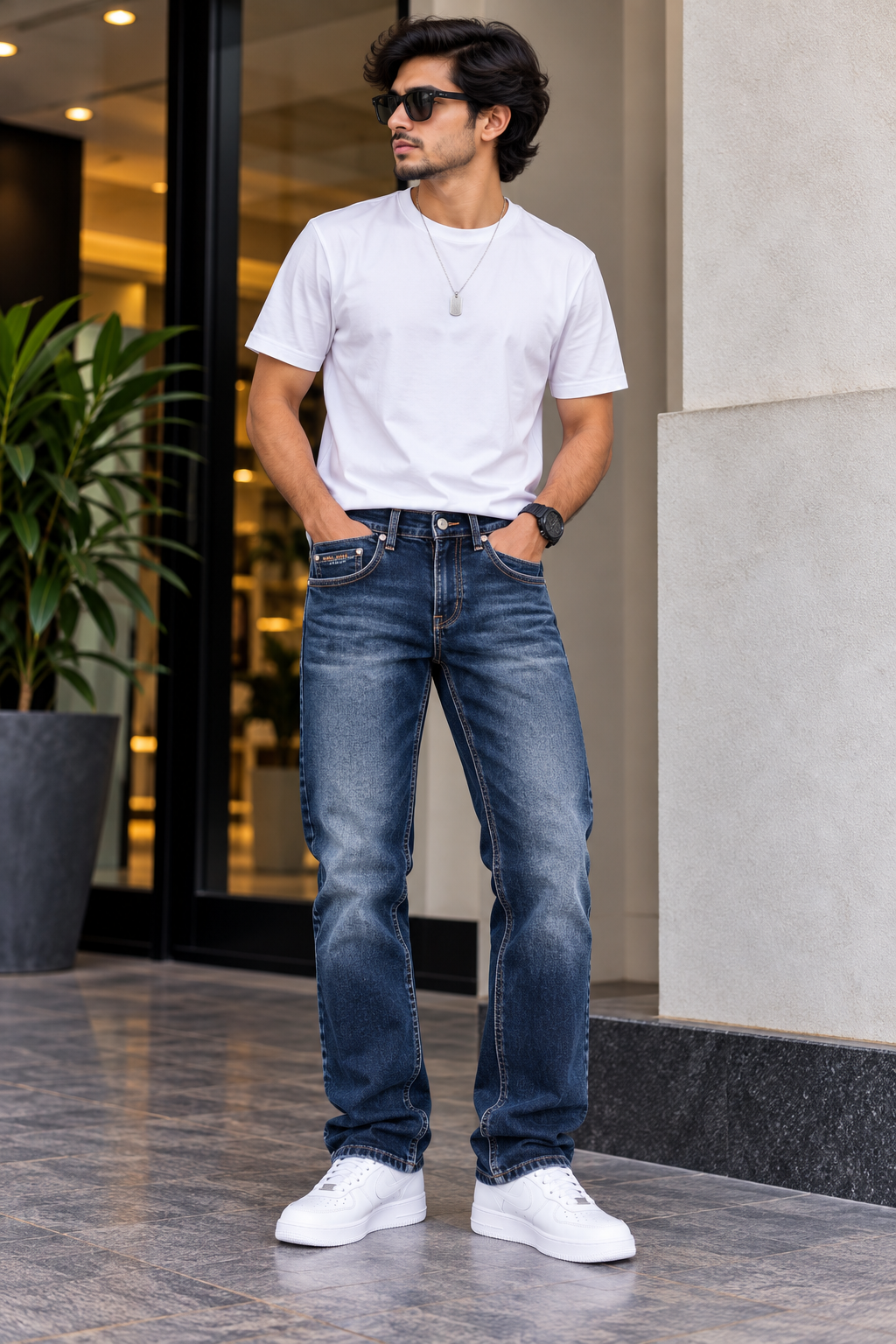 Denim Ankle fit Jeans