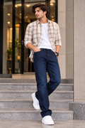 Denim Wash Ankle-fit Jeans