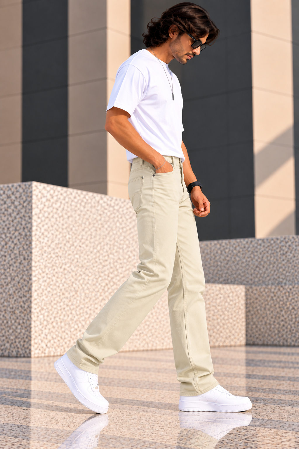 LawmanPg3 — Ivory Drift Comfort-fit. Pant