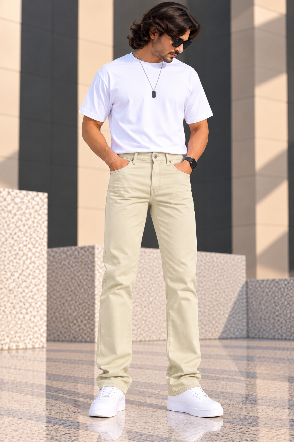 LawmanPg3 — Ivory Drift Comfort-fit. Pant